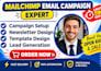 setup mailchimp email campaign email newsletter audience